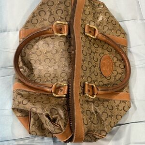 Celine Brown Patterned Women's Bag